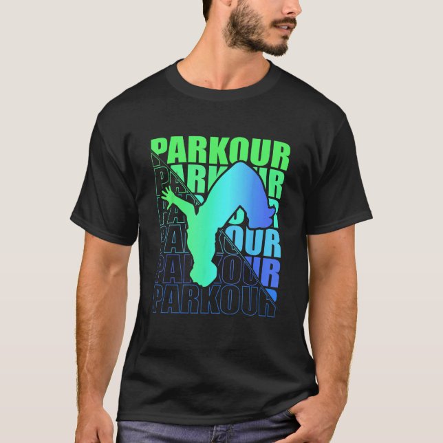 Freerunning, Street Workout, Freestyle, Acrobatic, T-Shirt (Front)