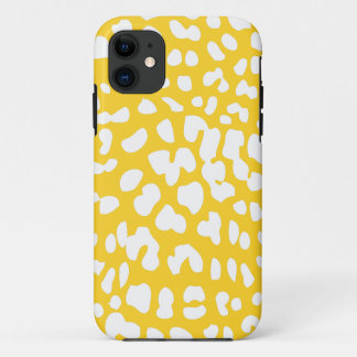 Freesia and White Leopard Print iPhone 5 Case