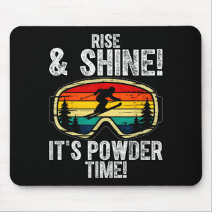 Freeskiing ski goggles freestyle-skiing mouse mat