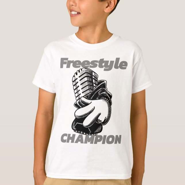 Freestyle Champion  T-Shirt (Front)