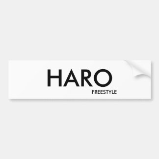 FREESTYLE, HARO BUMPER STICKER