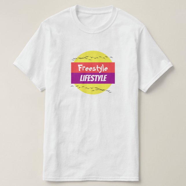 Freestyle Lifestyle T-Shirt (Design Front)