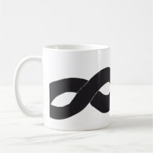 Freestyle Monochrome Looping Design Mug