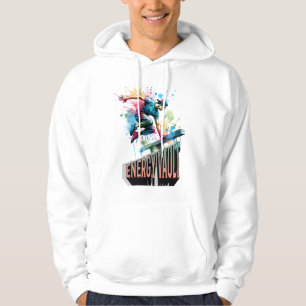 Freestyle Parkour Jump-Vault Burst Boy Hoodie