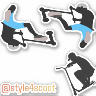 Freestyle scooter sticker pack 1