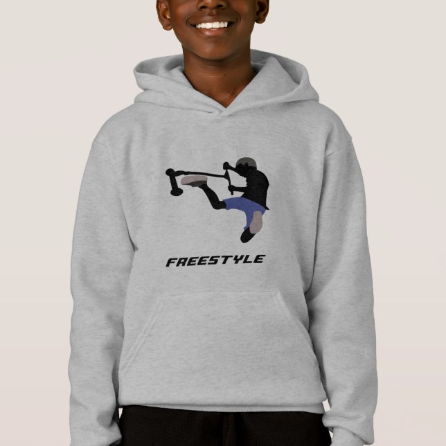 Freestyle scooter stunt (Front)