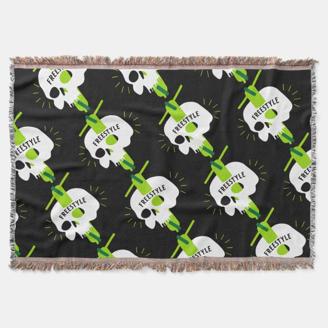 Freestyle Scooters Throw Blanket (Front)