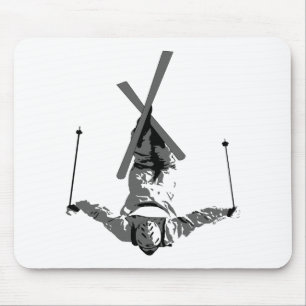 Freestyle Skiing Mouse Mat