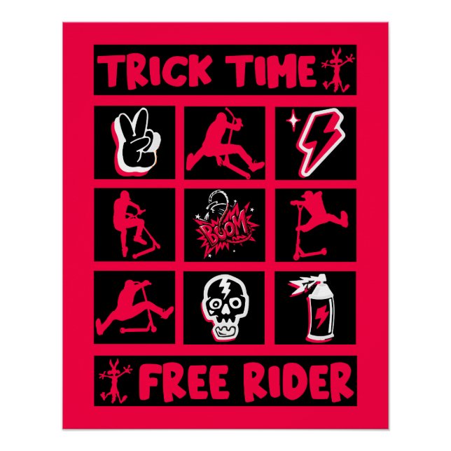 Freestyle Trick Scooter Poster (Front)