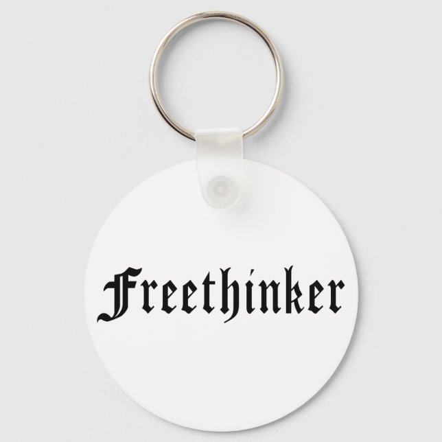 Freethinker 1 key ring (Front)