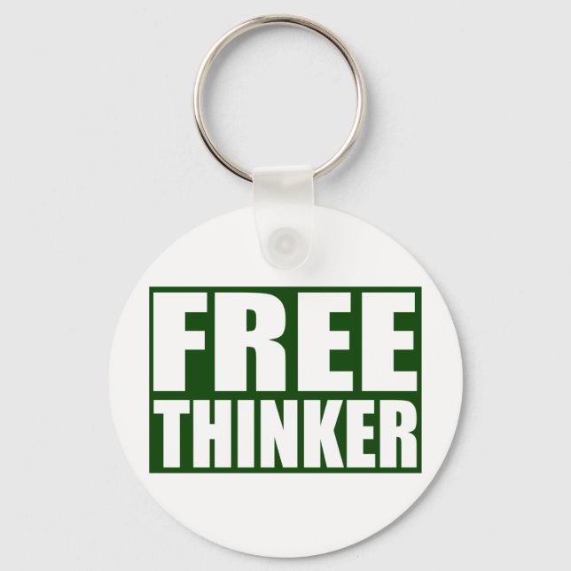 Freethinker Key Ring (Front)