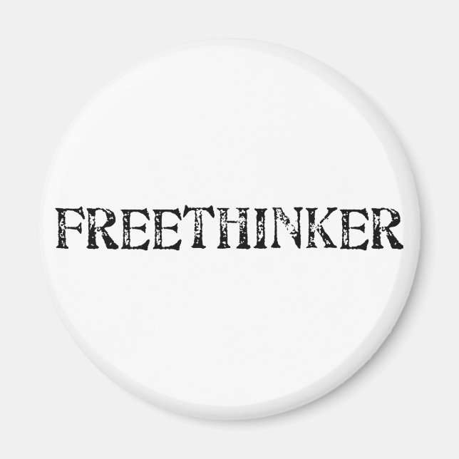 Freethinker Magnet (Front)