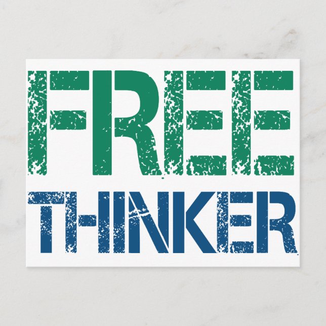 freethinker postcard (Front)
