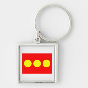Freetown Christiania Flag Key Ring