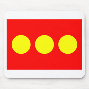 Freetown Christiania Flag Mouse Mat