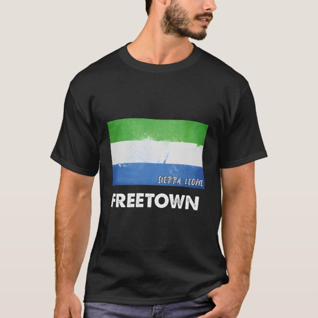 Freetown Sierra Leone T-Shirt (Front)