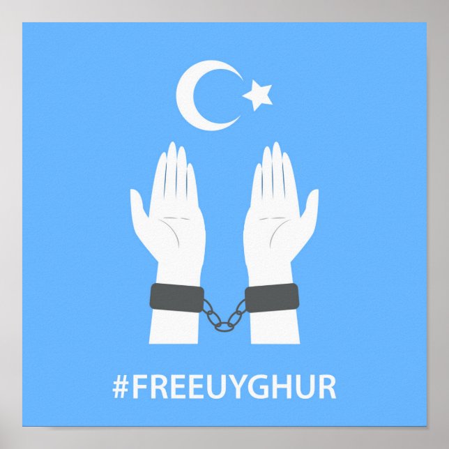 #FREEUYGHUR POSTER (Front)
