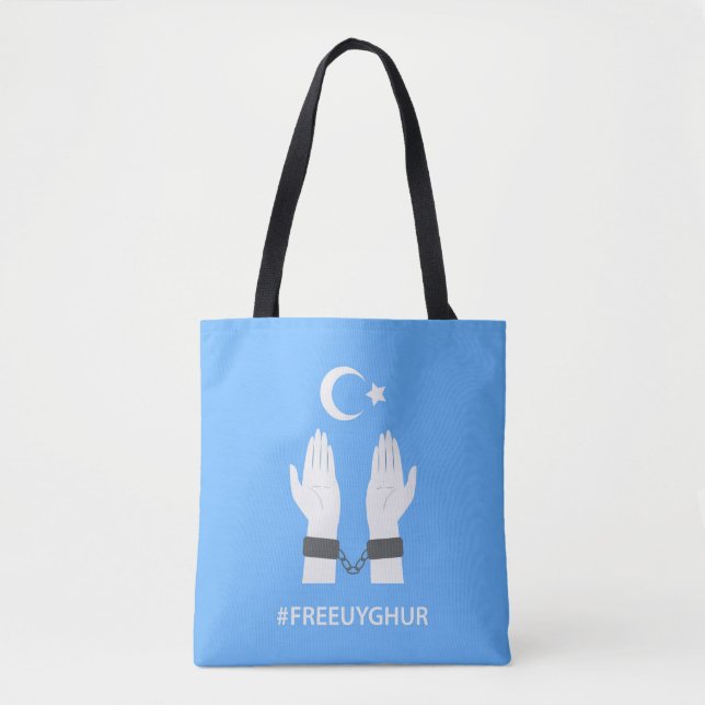 #FREEUYGHUR TOTE BAG (Front)