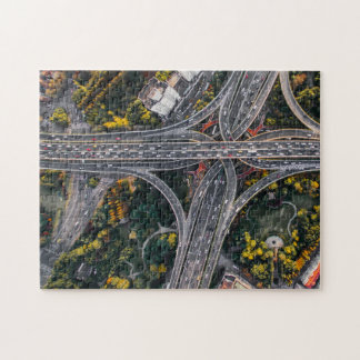 Freeway Tangle Jigsaw Puzzle