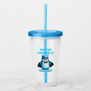 Freeze Criminals - Dark Penguin Acrylic Tumbler