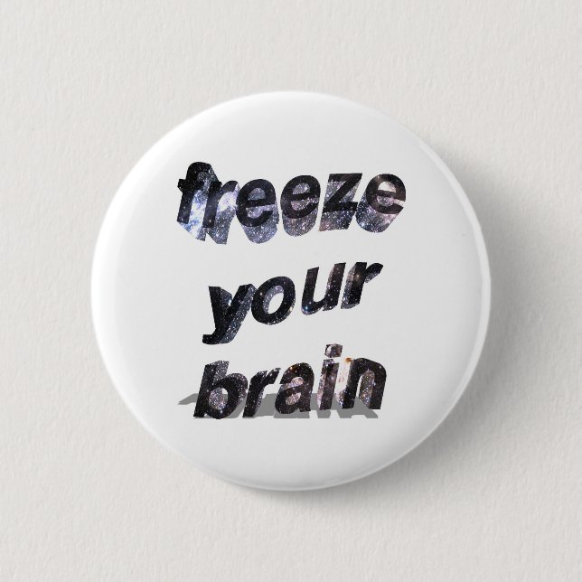 Freeze Your Brain: Pins (Front)