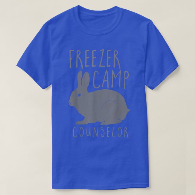 Freezer Camp Backyard Meat Rabbit Homestead  T-Shirt (Design Front)