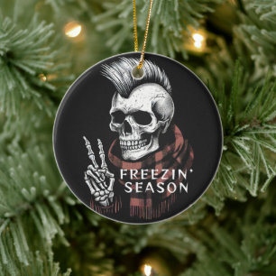 Freezin' Season  Ceramic Tree Decoration