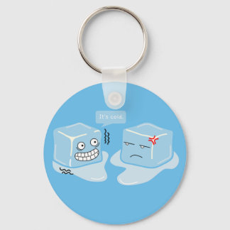Freezing Ice Cube - Keychain