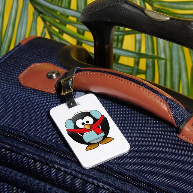 Freezing Penguin Luggage Tags (Creator Uploaded)