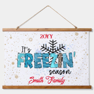 Freezing Season Customise Hanging Tapestry
