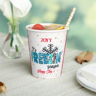 Freezing Season Customise Paper Cups