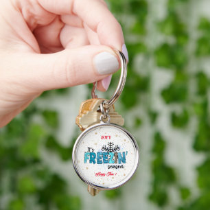 Freezing Season Customize Key Ring
