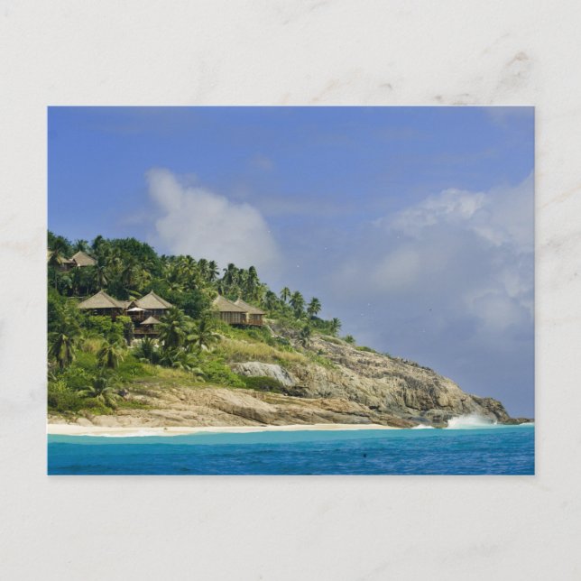 Fregate Island resort PR) Postcard (Front)