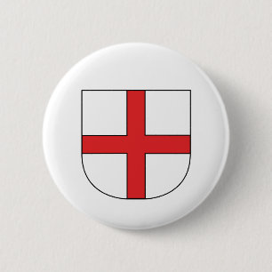 Freiburg Coat of Arms 6 Cm Round Badge