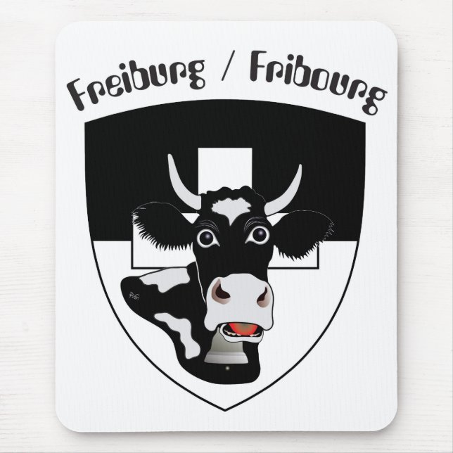Freiburg / Fribourg Mauspad Mouse Mat (Front)
