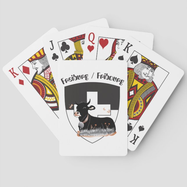 Freiburg / Fribourg Playing Cards (Back)