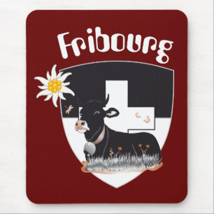 Freiburg / Fribourg Schweiz Suisse Mauspad Mouse Mat