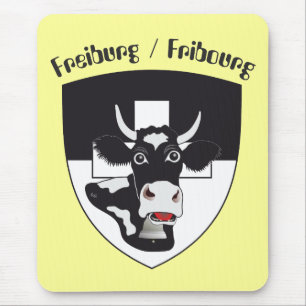 Freiburg / Fribourg Schweiz Suisse Mauspad Mouse Mat