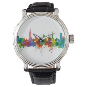 Freiburg Germany Skyline Watch