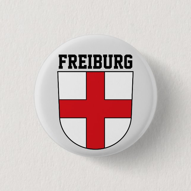 Freiburg im Breisgau coat of arms - GERMANY 3 Cm Round Badge (Front)