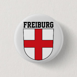 Freiburg im Breisgau coat of arms - GERMANY 3 Cm Round Badge