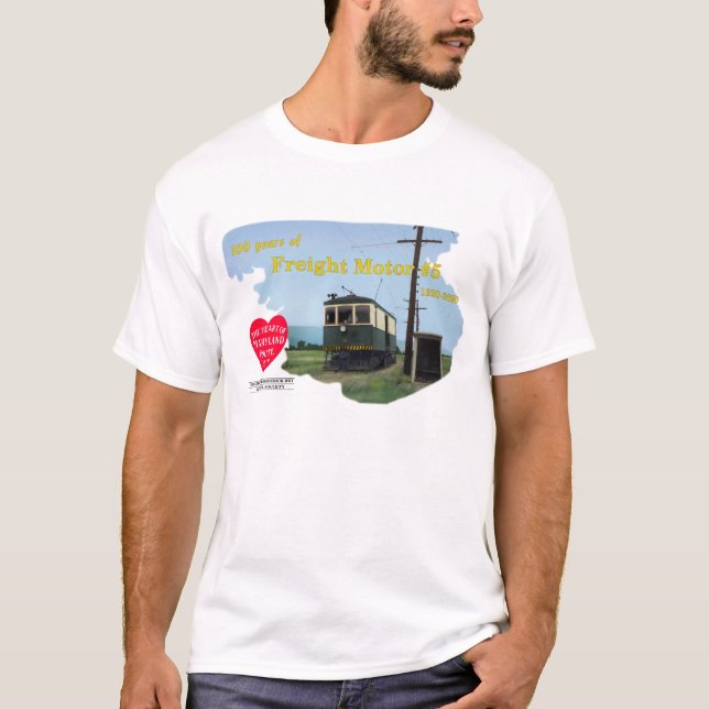 Freight Motor #5 Centennial - Front Image Shirt (Front)