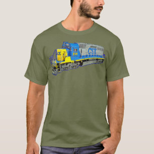 Freight Train CSX Engine Premium T-Shirt