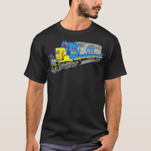 Freight Train CSX Engine T-Shirt