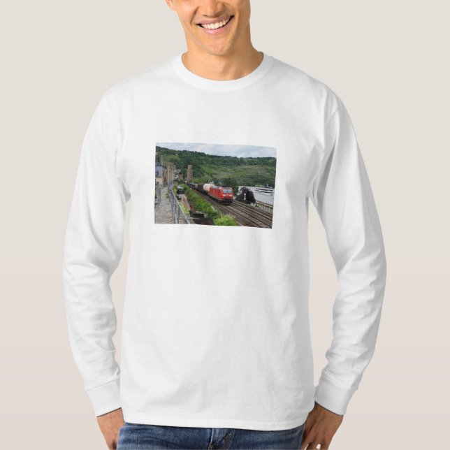 freight train in Oberweser T-Shirt (Front)