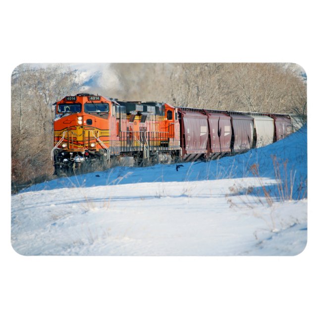 Freight Train Magnet (Horizontal)