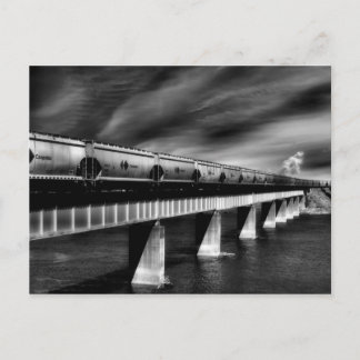 Freight Train Post Card