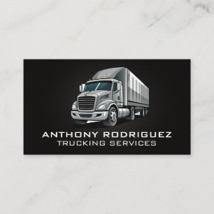 Freight Trucks   Transport Delivery Goods Business Card