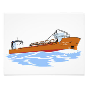 Freighter Mark W. Barker Photo Print
