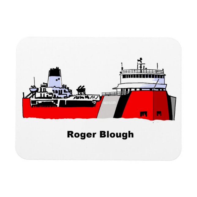 Freighter Roger Blough Magnet (Horizontal)